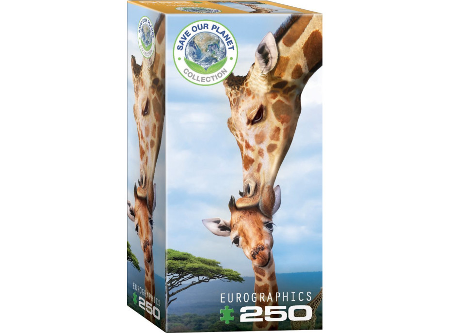 EUROGRAPHICS Puzzle Save Our Planet: Žirafy XL 250 dílků