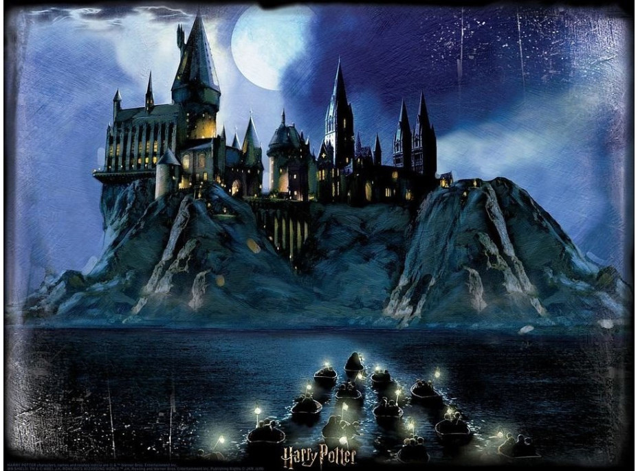 PRIME 3D Puzzle Harry Potter: Příjezd do Bradavic 3D 500 dílků