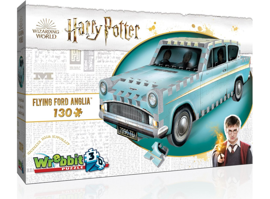 WREBBIT 3D puzzle Harry Potter: Ford Anglia 130 dílků