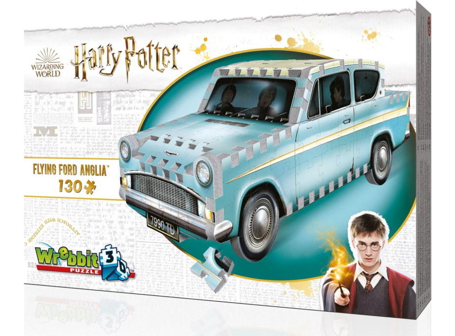 WREBBIT 3D puzzle Harry Potter: Ford Anglia 130 dílků