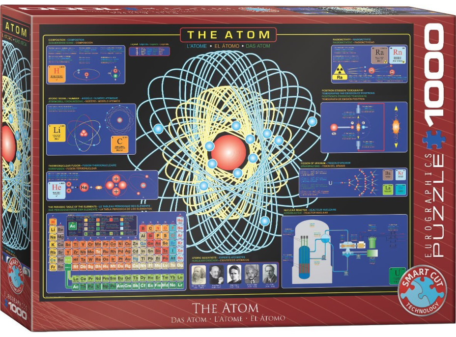 EUROGRAPHICS Puzzle Atom 1000 dílků