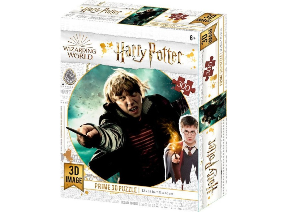 PRIME 3D Puzzle Harry Potter: Ron Weasley 3D 300 dílků