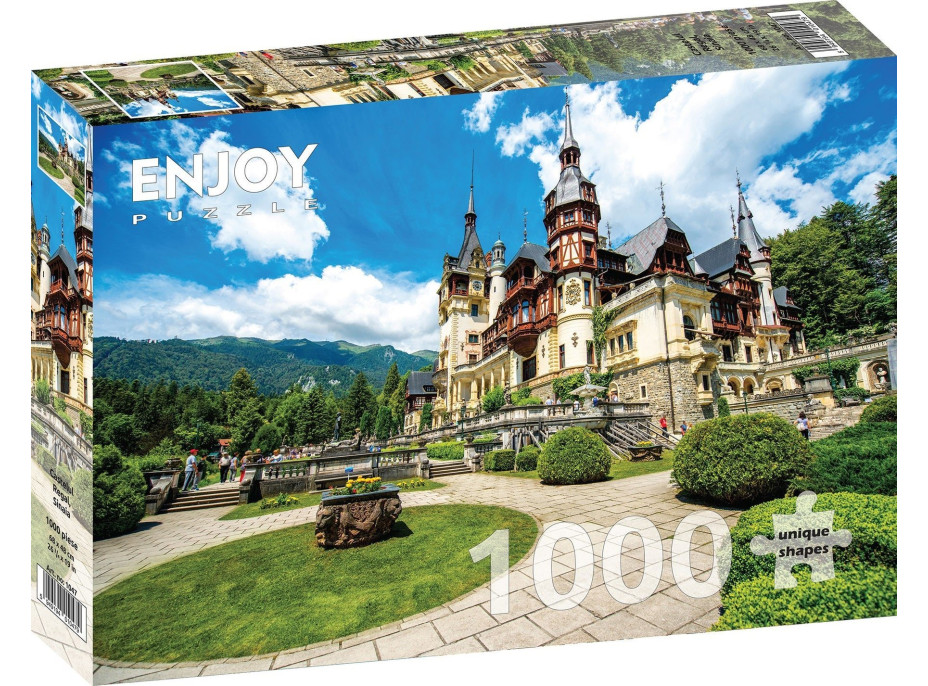 ENJOY Puzzle Královský hrad, Sinaia, Rumunsko 1000 dílků