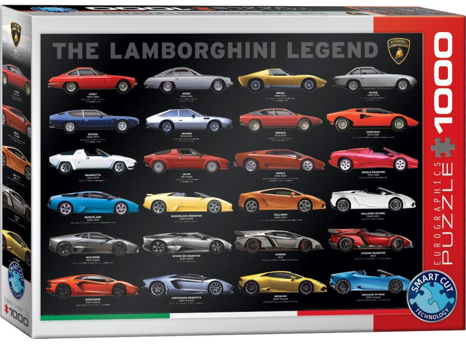 EUROGRAPHICS Puzzle Lamborghini Legend 1000 dílků