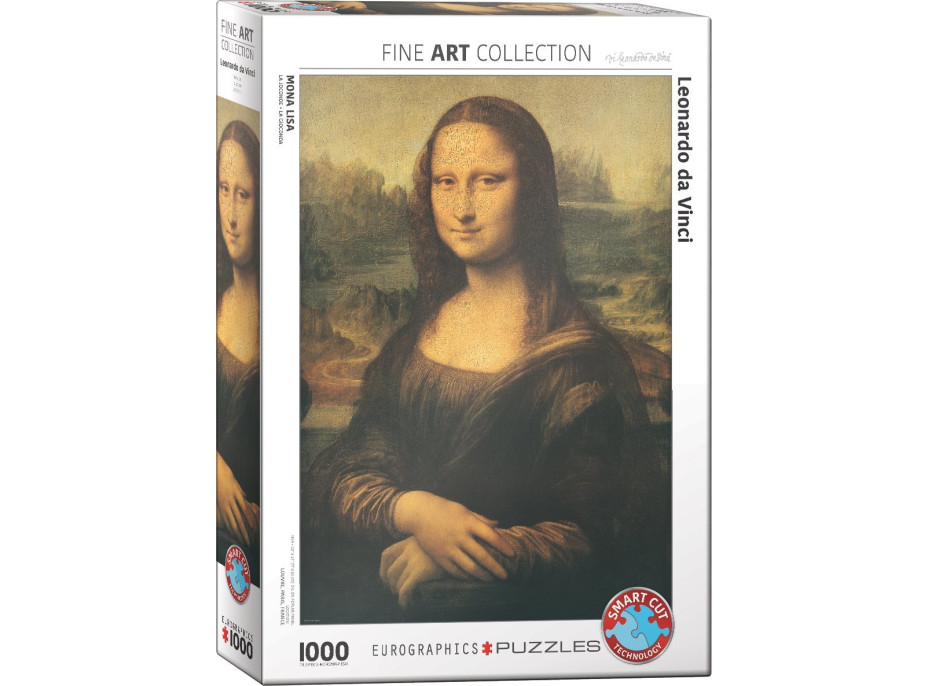 EUROGRAPHICS Puzzle Mona Lisa 1000 dílků