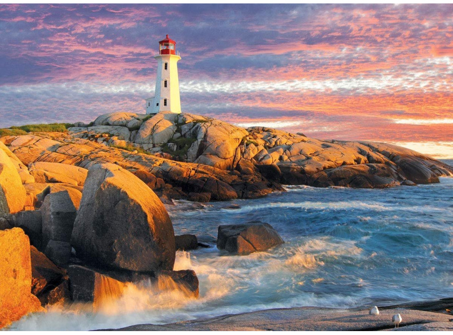 EUROGRAPHICS Puzzle Peggy's Cove Lighthouse, Nové Skotsko 1000 dílků