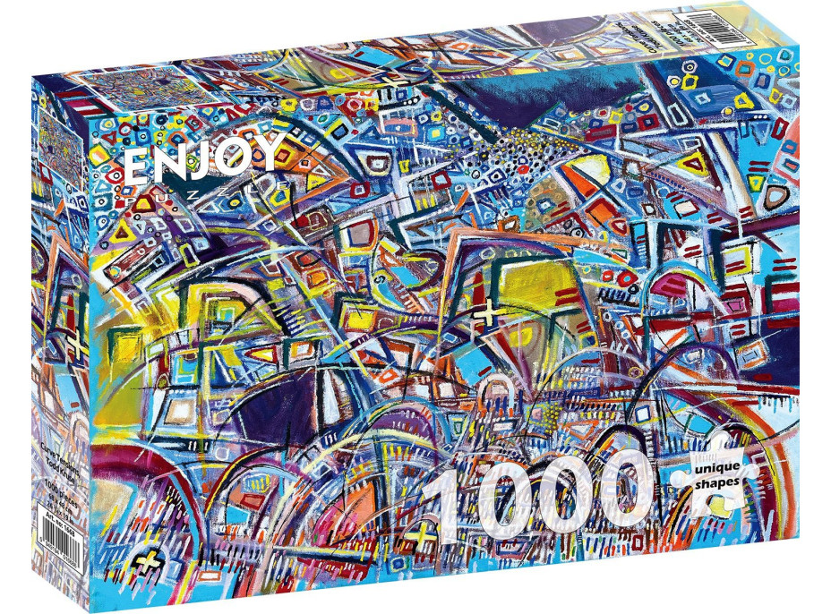 ENJOY Puzzle Napětí v křivkách 1000 dílků