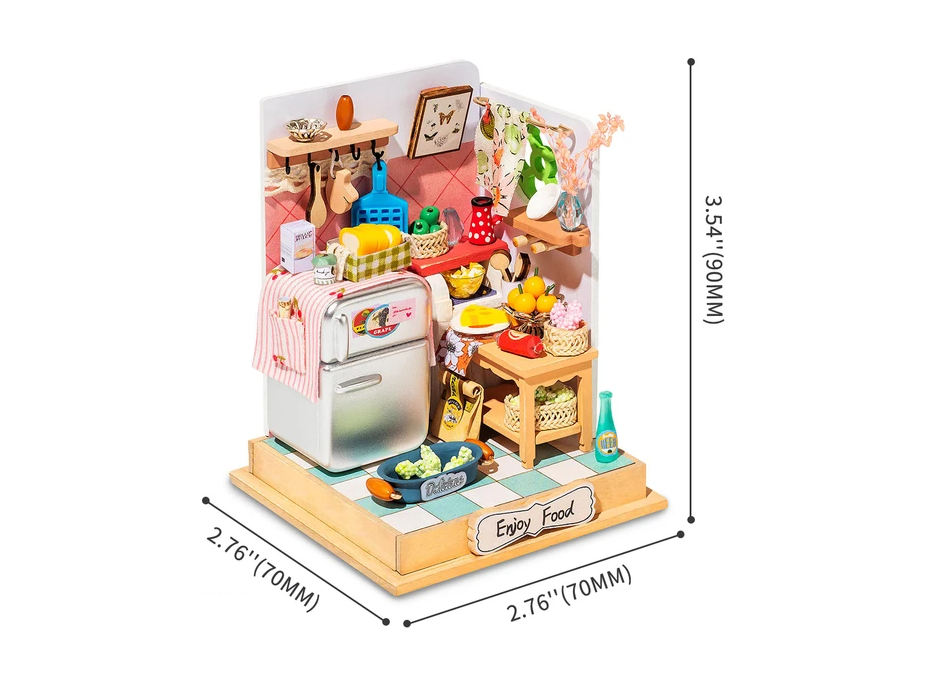ROBOTIME Rolife DYI House: Ochutnávka života - Kuchyň