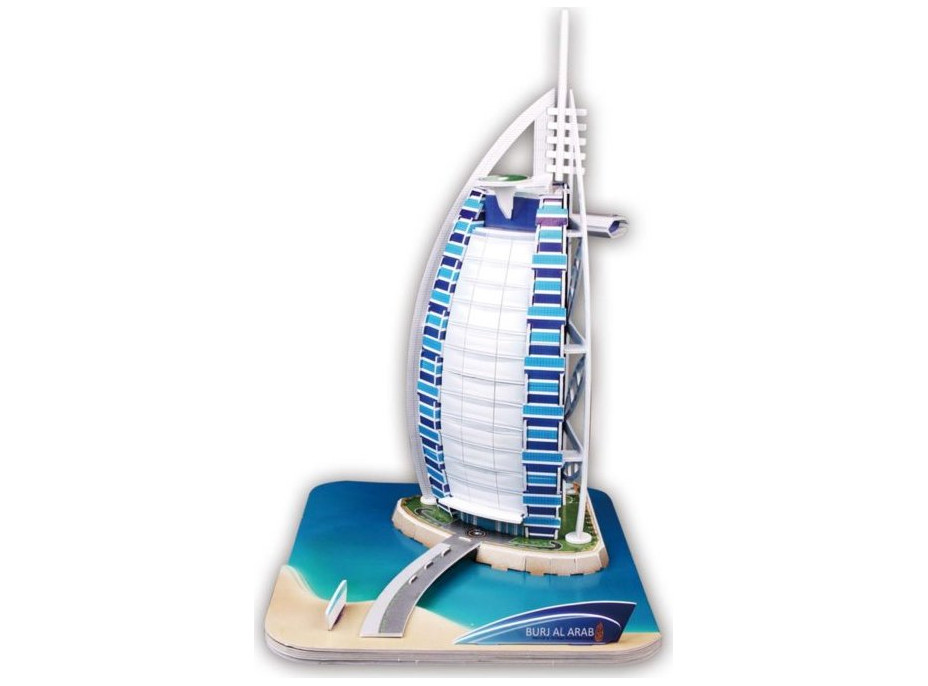 CUBICFUN 3D puzzle Burj al Arab 46 dílků