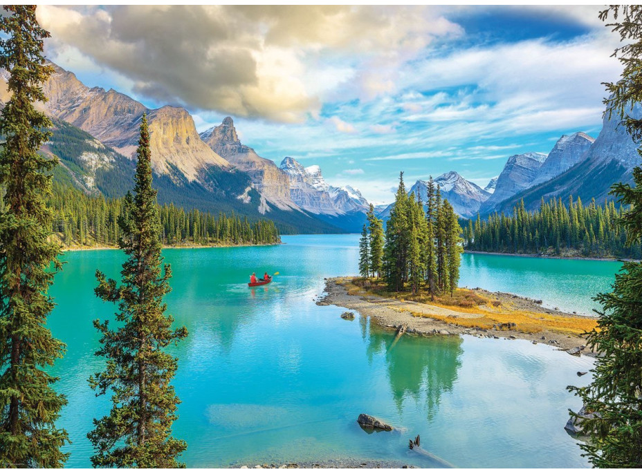 EUROGRAPHICS Puzzle Maligne Lake, Alberta 1000 dílků