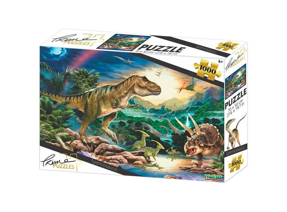 PRIME 3D Puzzle Tyranosaurus 1000 dílků