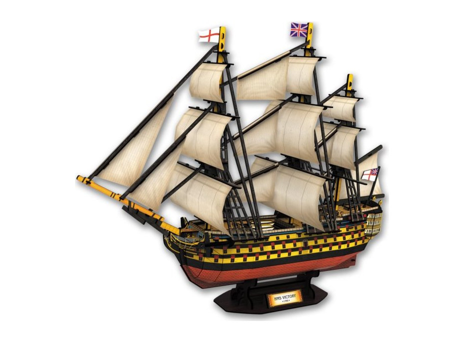 CUBICFUN 3D puzzle Plachetnice HMS Victory 189 dílků