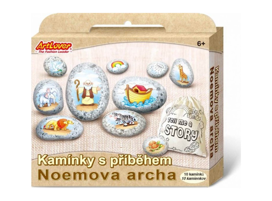 ARTLOVER Kamínky s příběhem - Noemova archa