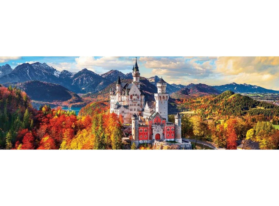 EUROGRAPHICS Panoramatické puzzle Zámek Neuschwanstein, Německo 1000 dílků