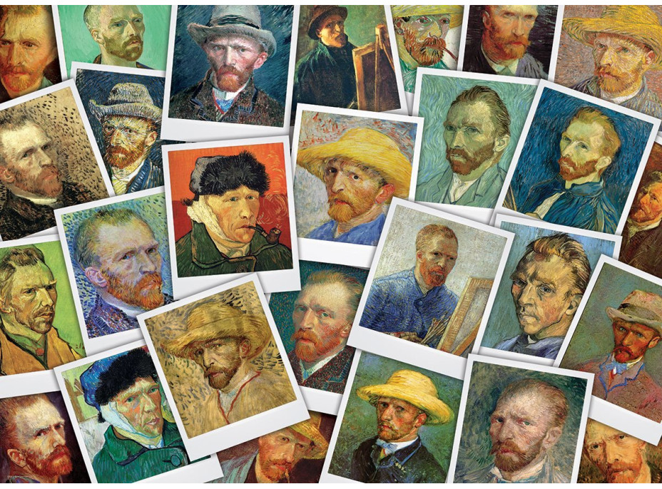 EUROGRAPHICS Puzzle Van Goghovy Autoportréty 1000 dílků