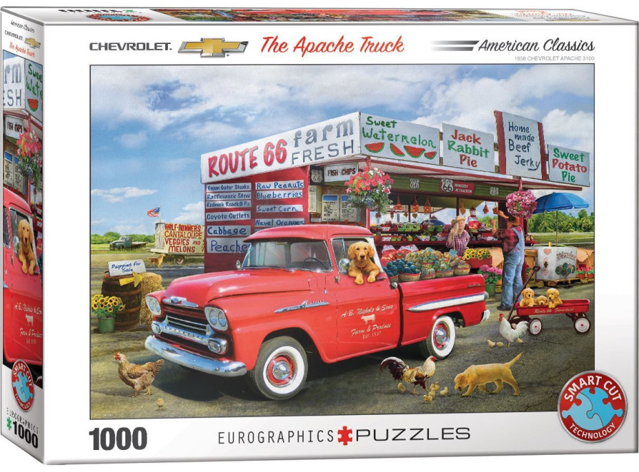 EUROGRAPHICS Puzzle Chevrolet Apache 1000 dílků