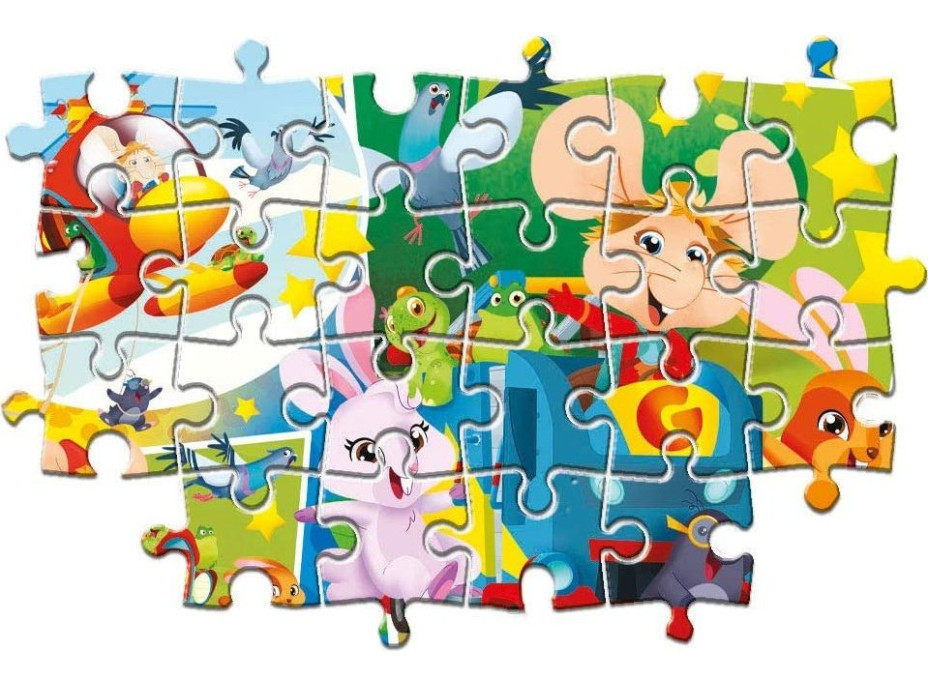 CLEMENTONI Puzzle Myšák Gigio MAXI 104 dílků