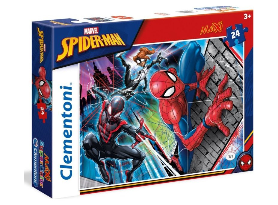 CLEMENTONI Puzzle Spiderman MAXI 24 dílků