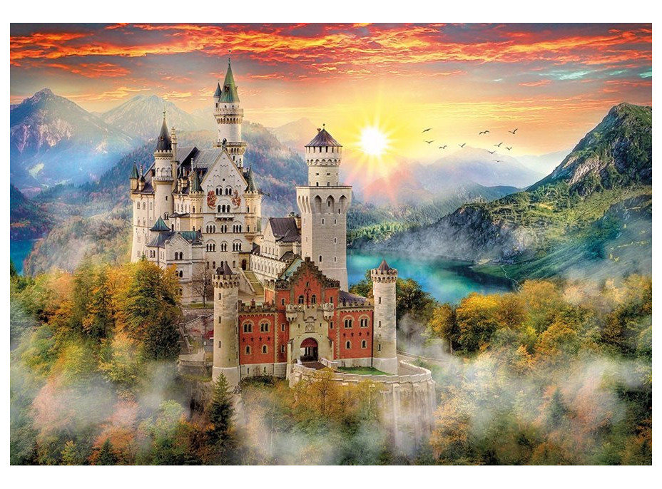 CLEMENTONI Puzzle Zámek Neuschwanstein 2000 dílků