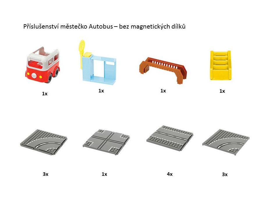 MAGFORMERS Městečko Autobus 16 dílků