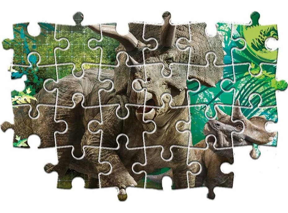 CLEMENTONI Puzzle Jurský svět 3x48 dílků