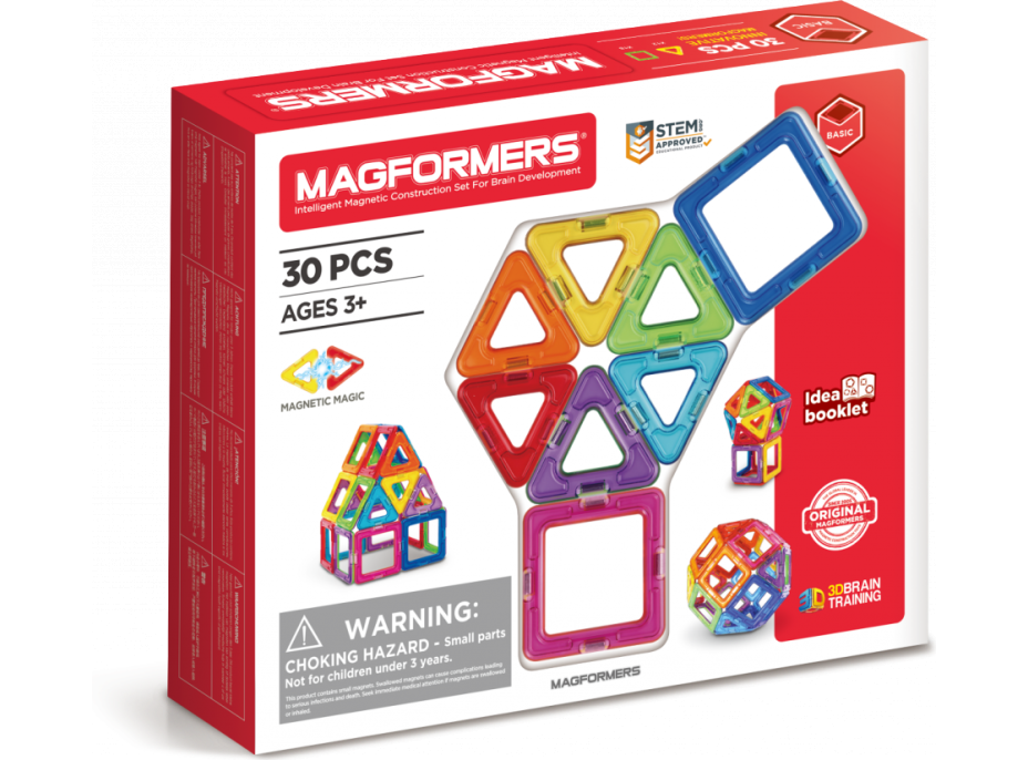 MAGFORMERS Rainbow 30 dílků