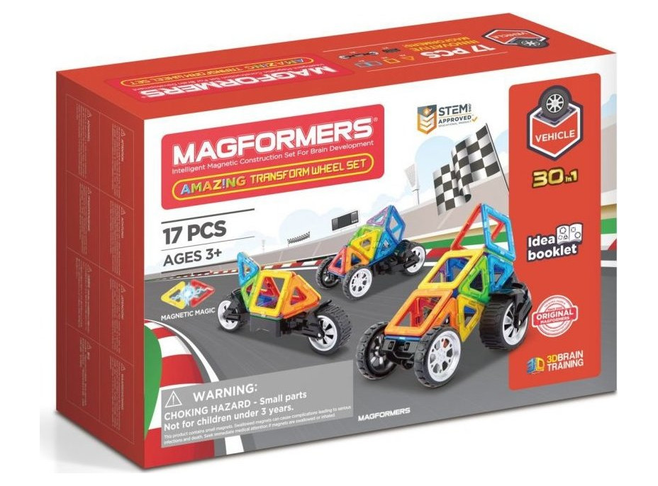 MAGFORMERS Transform Wheel Bugy 17 dílků