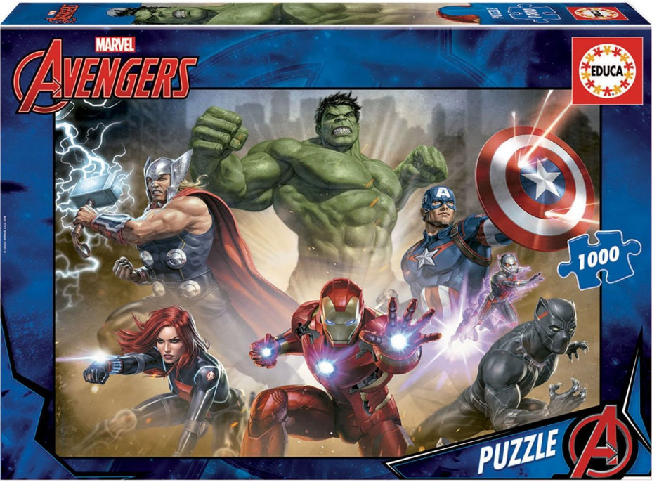 EDUCA Puzzle Avengers 1000 dílků