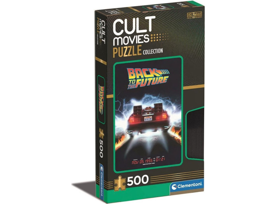 CLEMENTONI Puzzle Cult Movies: Návrat do budoucnosti 500 dílků