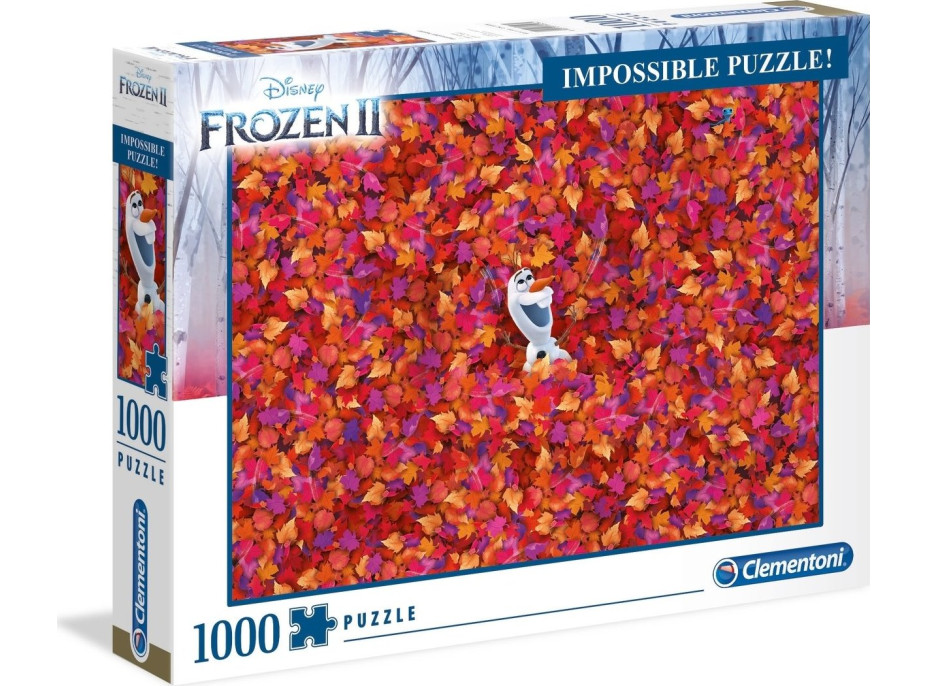 CLEMENTONI Puzzle Impossible: Ledové království 2, 1000 dílků