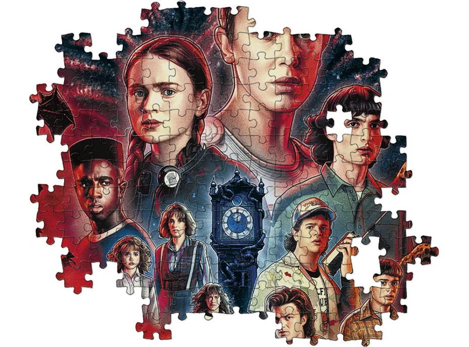 CLEMENTONI Puzzle Netflix: Stranger Things 4.série 1000 dílků