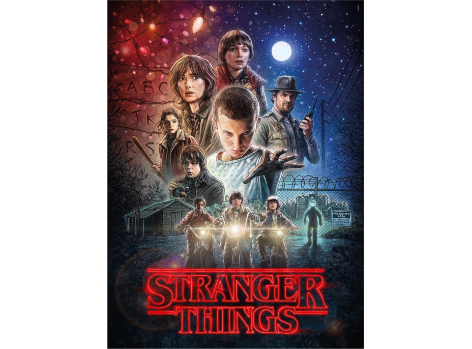 CLEMENTONI Puzzle Netflix: Stranger Things 500 dílků