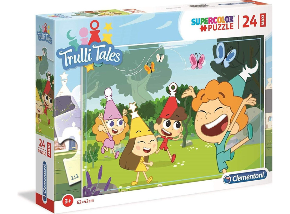 CLEMENTONI Puzzle Trulli Tales MAXI 24 dílků