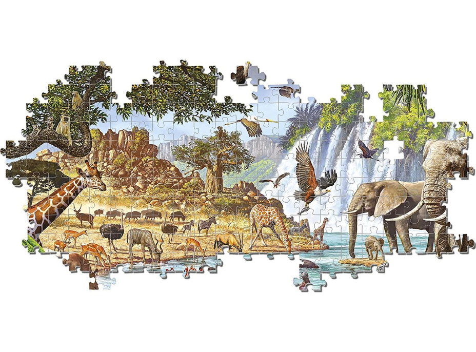 CLEMENTONI Puzzle Africké napajedlo 3000 dílků