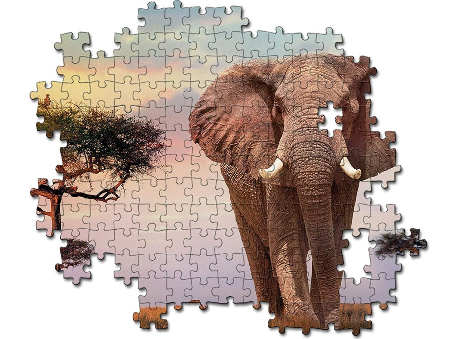 CLEMENTONI Puzzle Africký západ slunce 500 dílků