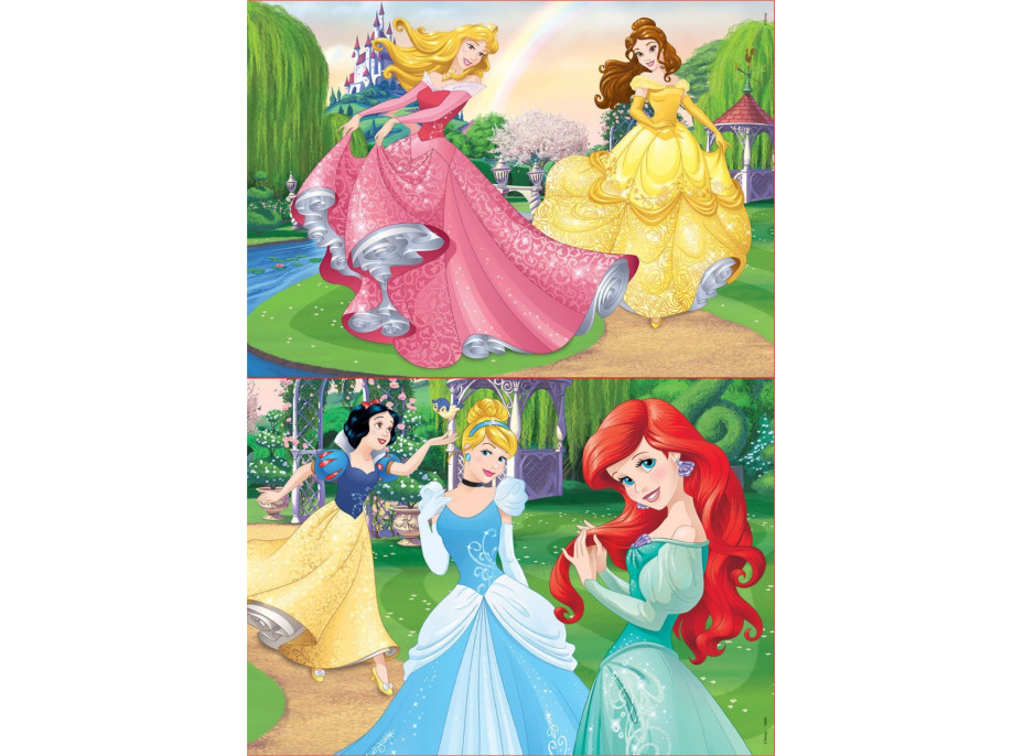 EDUCA Puzzle Disney princezny 2x20 dílků