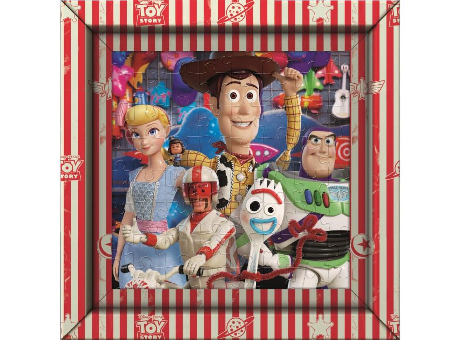 CLEMENTONI Puzzle Frame Me Up Toy Story 60 dílků