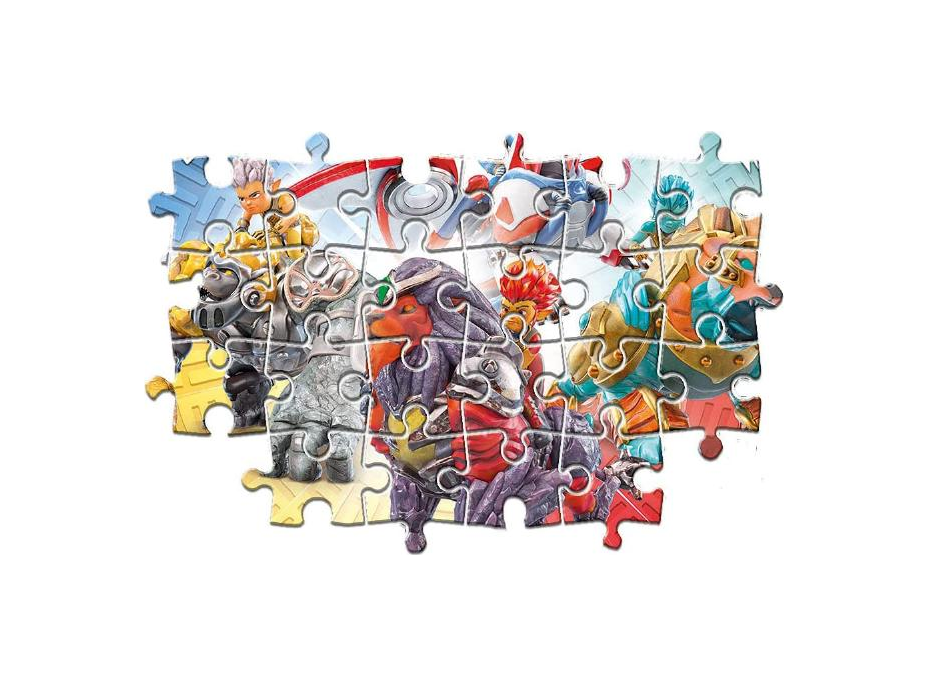 CLEMENTONI Puzzle Gormiti: Bojovníci čtyř živlů MAXI 60 dílků