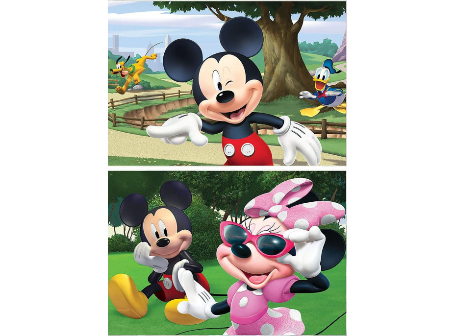 EDUCA Puzzle Mickey a přátelé 2x20 dílků