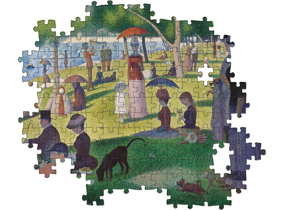 CLEMENTONI Puzzle Museum Collection: Nedělní odpoledne na ostrově La Grande Jatte 1000 dílků