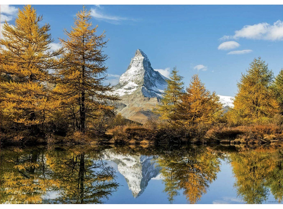 EDUCA Puzzle Podzimní Matterhorn, Švýcarsko 1000 dílků