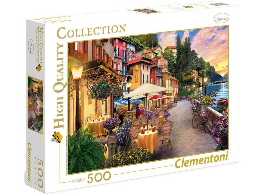 CLEMENTONI Puzzle Snění v Monte Rosa 500 dílků