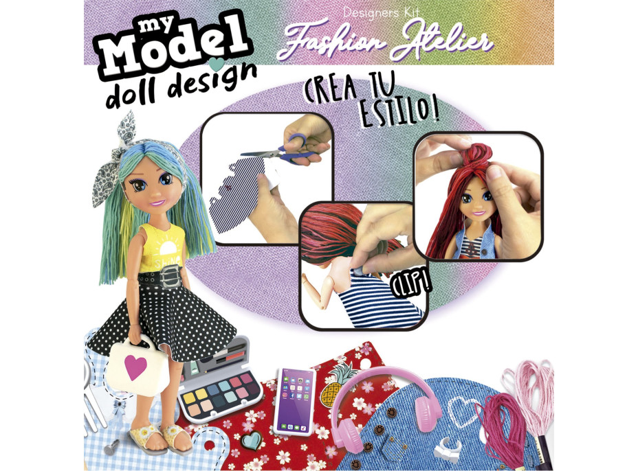 EDUCA Kreativní sada My Model Doll Design: Módní ateliér