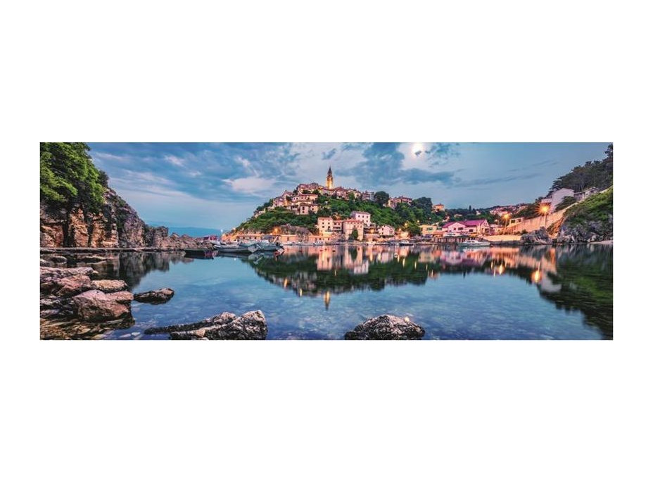 DINO Panoramatické puzzle Ostrov Krk 1000 dílků