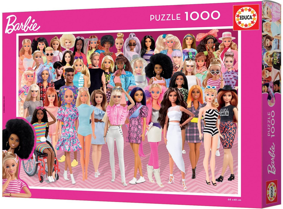 EDUCA Puzzle Barbie 1000 dílků