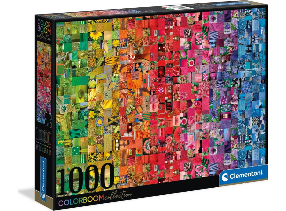 CLEMENTONI Puzzle ColorBoom: Koláž 1000 dílků