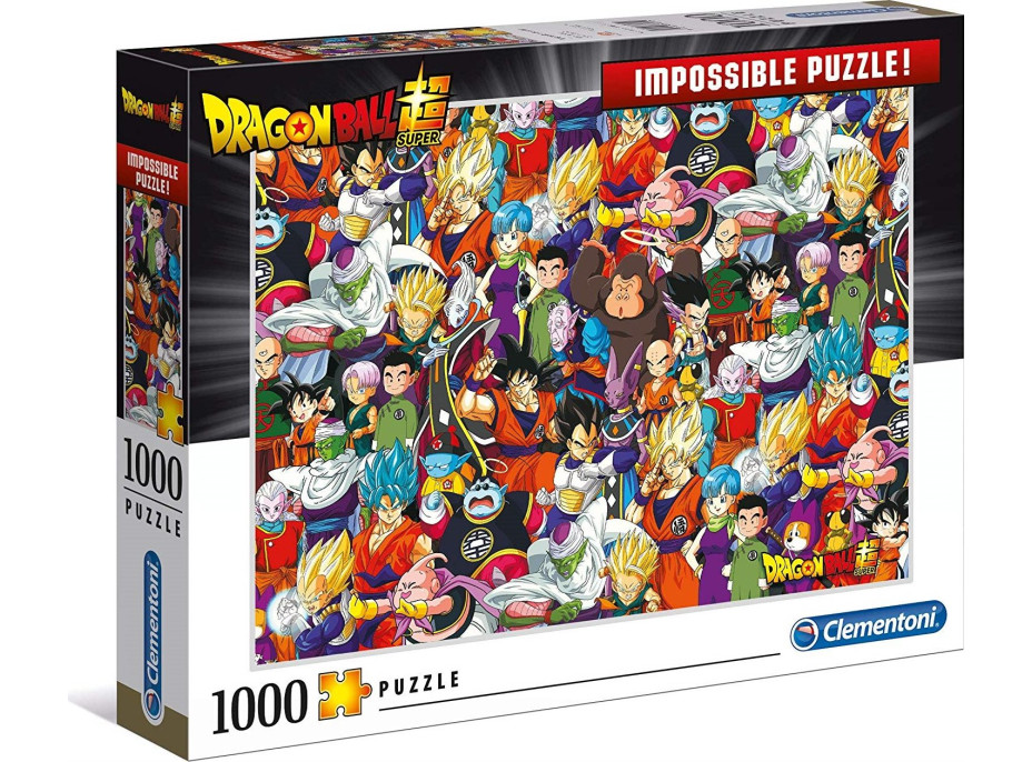 CLEMENTONI Puzzle Impossible: Dragon Ball 1000 dílků