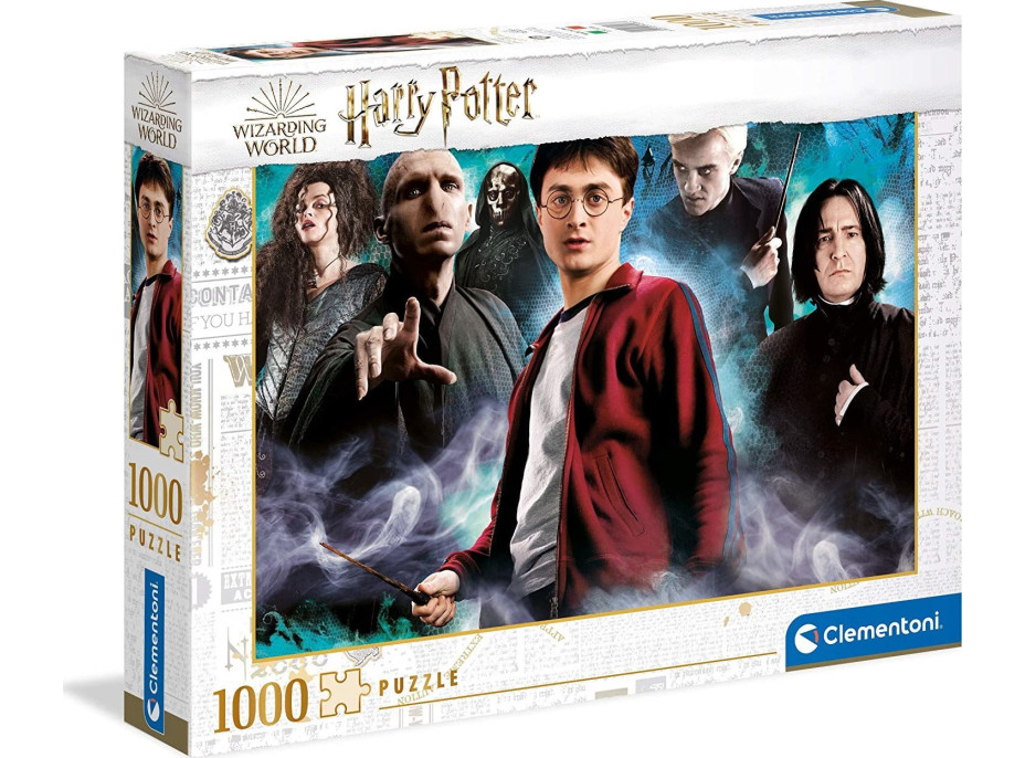 CLEMENTONI Puzzle Harry Potter 1000 dílků