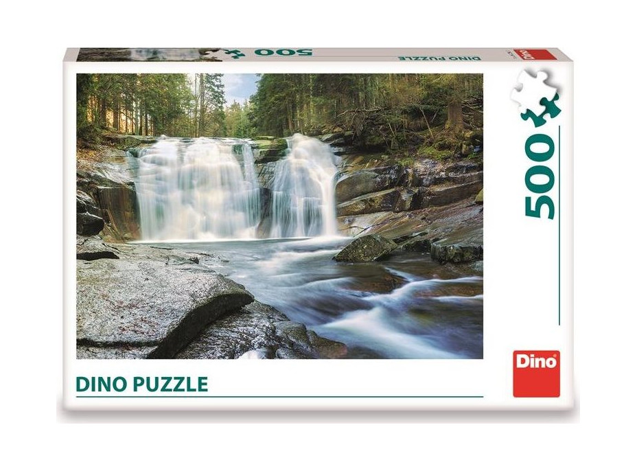 DINO Puzzle Mumlavské vodopády 500 dílků