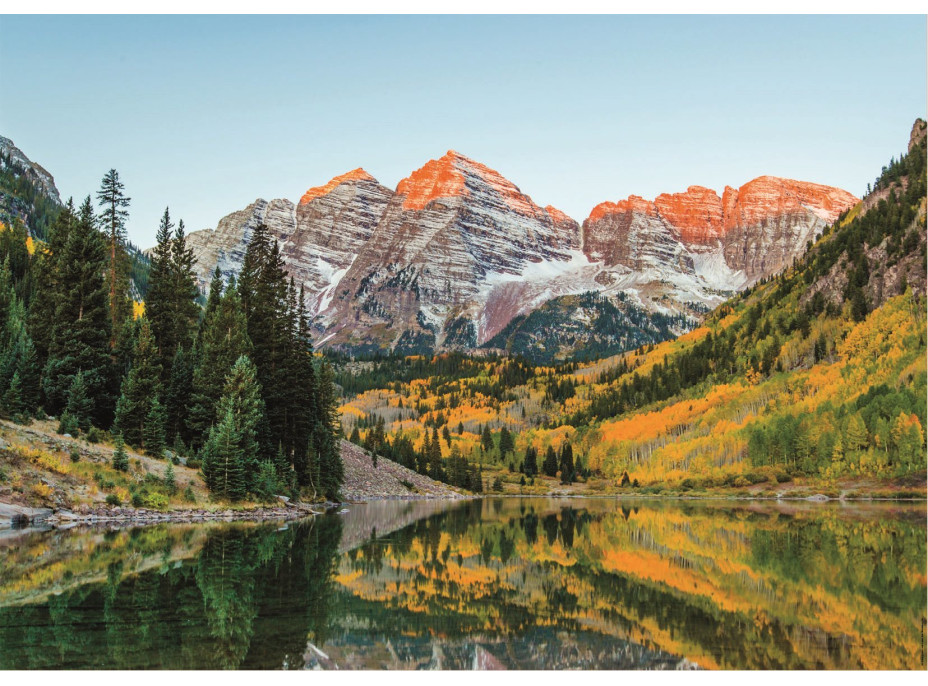 EDUCA Puzzle Pohoří Maroon Bells, USA 2000 dílků